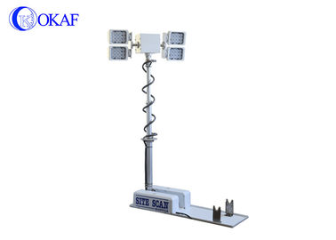 مصباح LED المحمول الضوئي الليلي ، 1.8 م برج إضاءة برج المركبة
